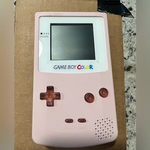 Custom Powder Pink Gameboy Color